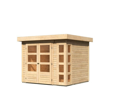 Osb smart choice Gartenhaus Kerken 3 natur inkl. Fußboden