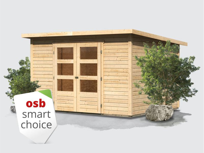 Osb smart choice Gartenhaus Stegen 5, natur