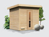Osb smart choice Saunahaus Hella 3  38 mm - ohne Ofen - inkl. Dacheindeckung und Fußboden