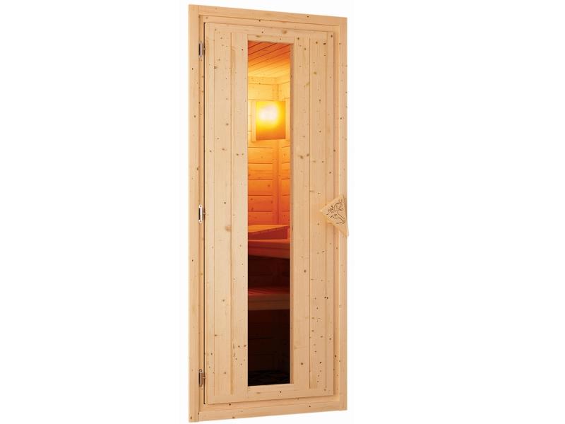 Osb smart choice Saunahaus Hella 3  38 mm - ohne Ofen - inkl. Dacheindeckung und Fußboden