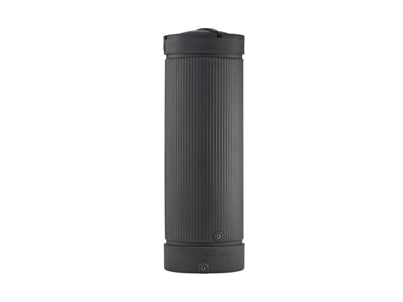Speidel Regensäule 1000 Liter, anthrazit inkl. Regensammler und Kunststoffauslauf
