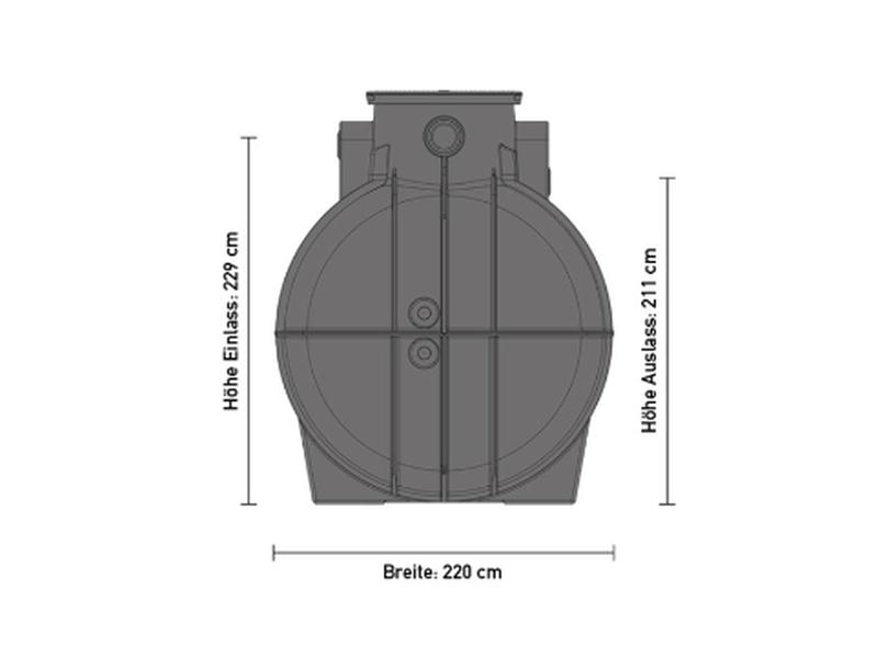 Speidel Regenwasser-Zisterne RTMO 7500 Liter