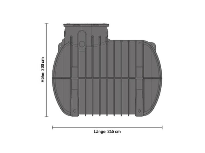 Speidel Zisternen-Set Garten Standard 4000 Liter